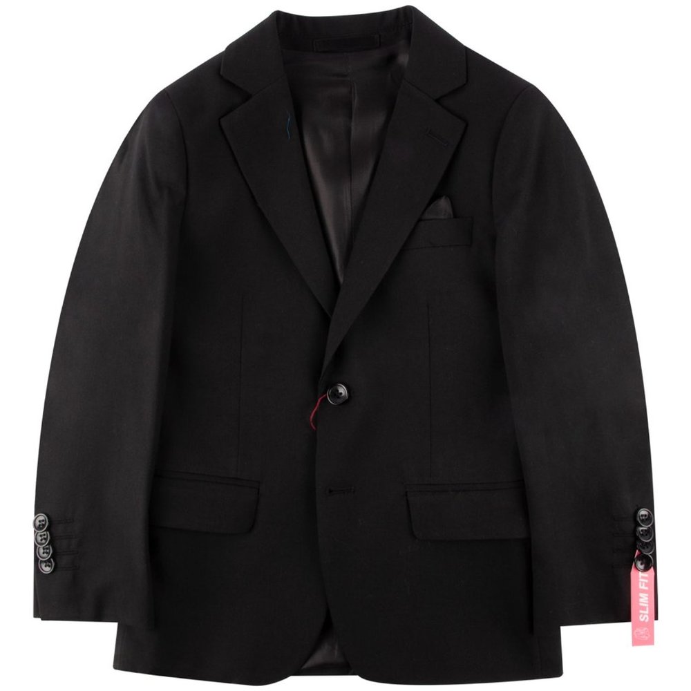 Brand New - Boys 3-Piece Black Suit - size 10
